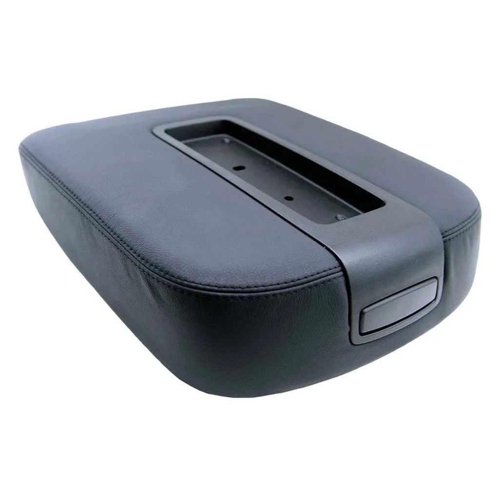 

Car Center Console Lid Armrest Cover Leather Protective Case for Chevy Tahoe Suburban 07-13