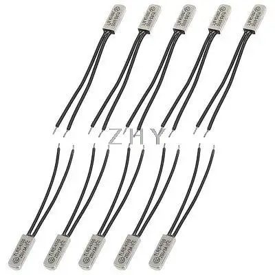 

10 Pcs Bimetal Temperature Control Switch Thermostat 85C N.C TLRS9700