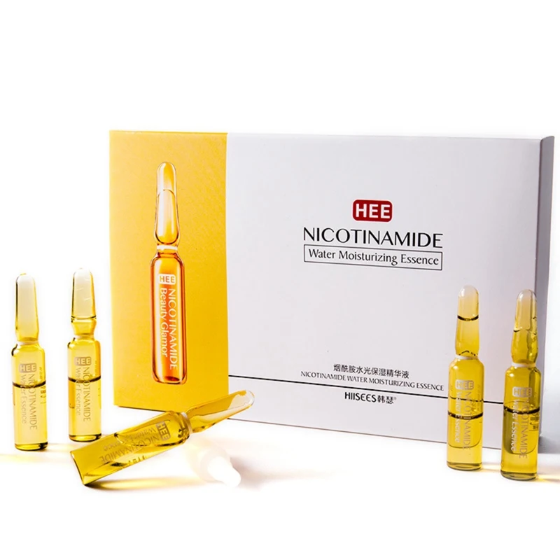 14ml 24k Nicotinamide Concentrate Essence Liquid Moisturizing Firming Skin Smooth Fine Lines Anti-wrinkle Anti-aging Serum Face SC54 - NET WT: 14ml