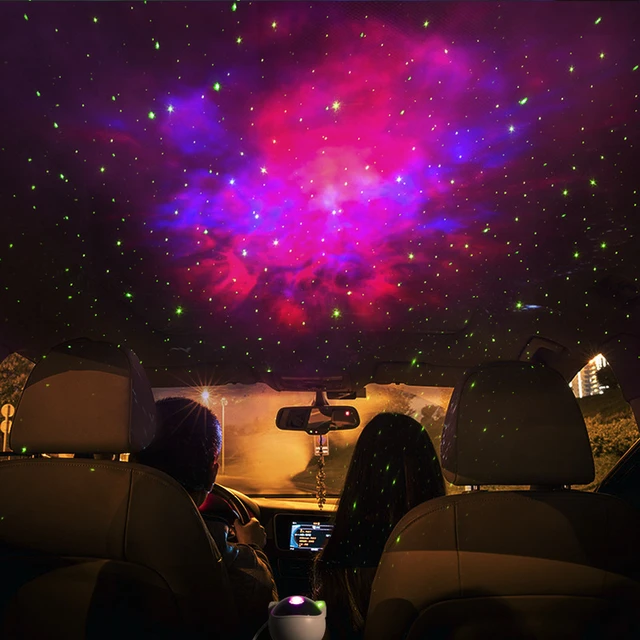 LED Stern Projektor Nachtlicht 7 in 1 Galaxy Starry Sky Projektor Lampe  Planetarium Projectionr USB Nacht Rotierenden Lichter 우주 무드등 - AliExpress