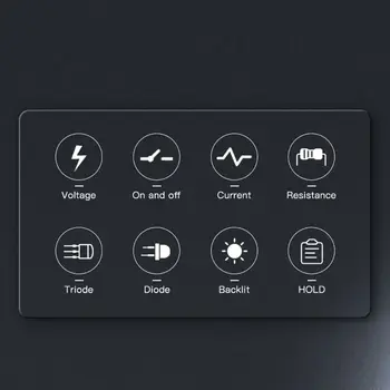 

XL830L Digital Multimeter Handheld LCD Backlight AC/DC Ammeter Voltmeter Resistance Transistor Ohm Tester Meter Multifunction