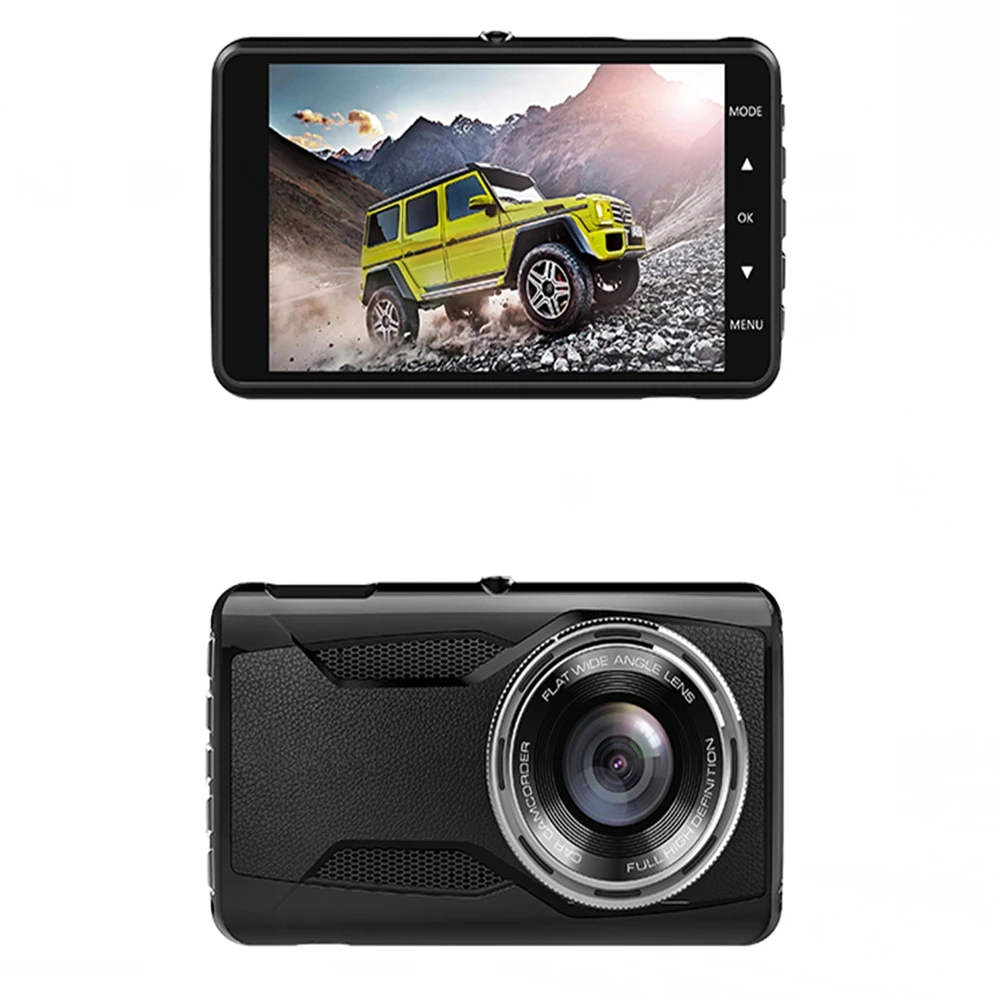 Car Driving DVR 4 Inch Screen Dual Lens HD 1080P Driving Recorder Starlight Night Vision Night Vision Fill Light New Arrival 5