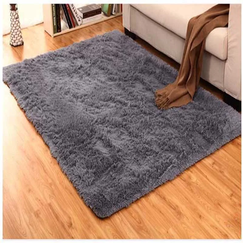 Прямоугольный мягкий домашний декор, современный моющийся ковер для гостиной/спальни, Нескользящие ковры для окон, прикроватная напольная коврик