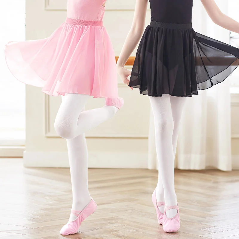 Ballet Waistband Leotard Chiffon Skirt Ballet Chiffon Wrap Skirt Girls Wrap Skirts Dance for Toddlers Kids ballet leotard dance leotard ballet skirts girls dance costumes