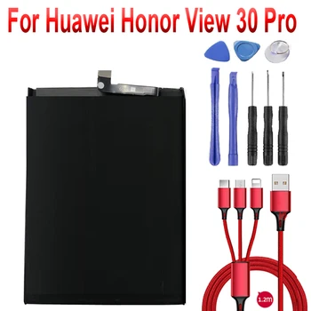 3.85V 4100mAh HB446589EEW For Huawei Honor View 30 Pro 5G OXF-N29 аккумулятор Batterie Bateria Batteria +USB cable+toolkit