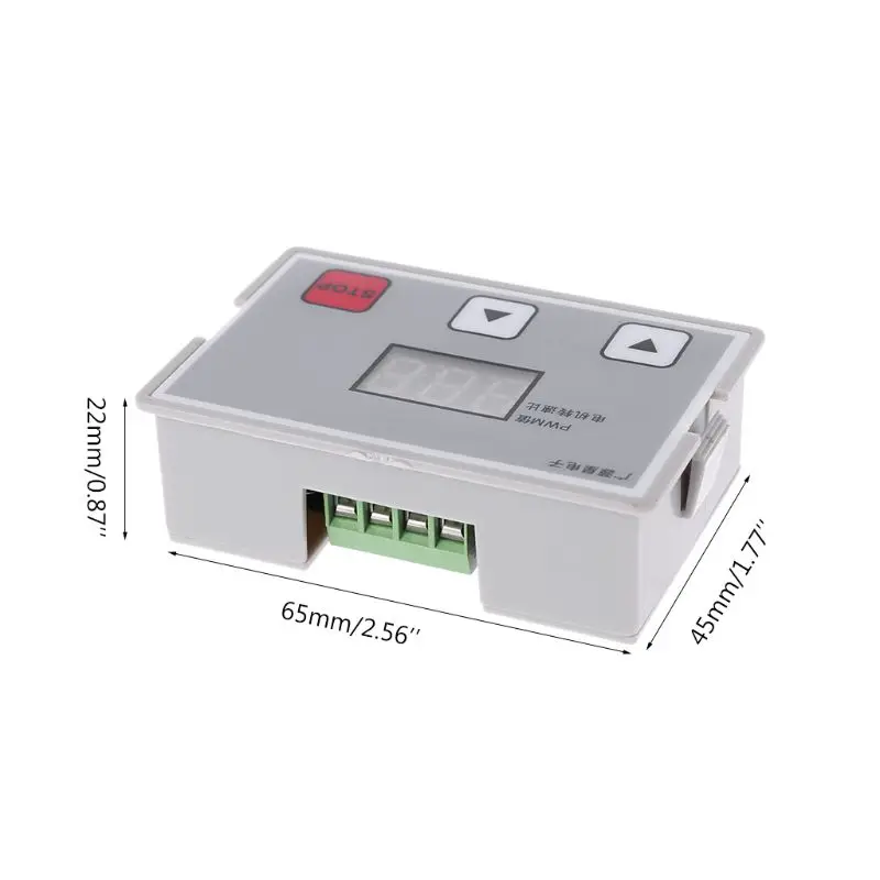 DC 12V 24V 10A мотор контроллер скорости ШИМ с цифровым двигатель дисплея Регулировка скорости двигателя контроллер скорости ШИМ