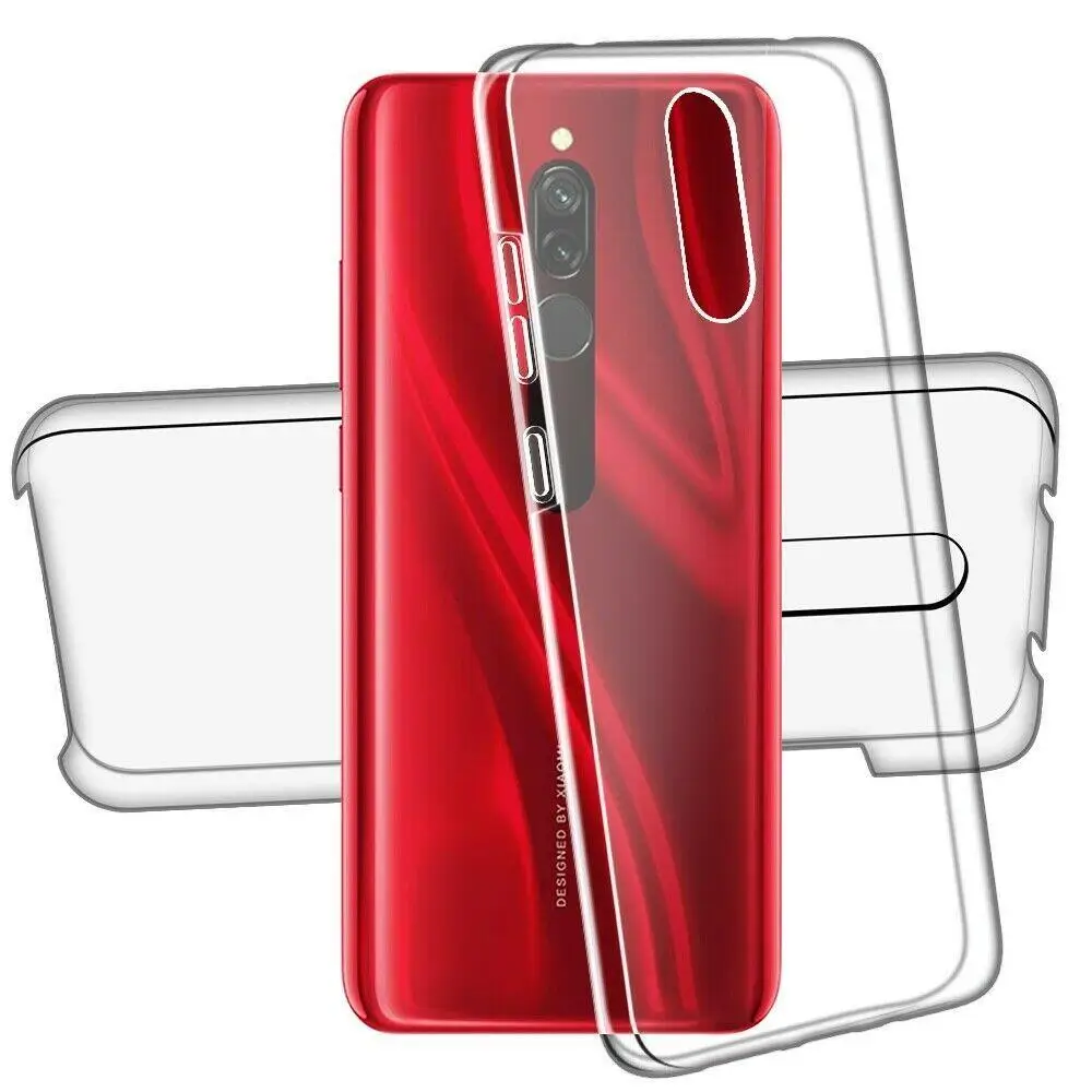 Чехол с полным покрытием 360 градусов для Xiaomi Redmi Note 10 Pro 9S 9T 9A 9C 8 8A 8T 7A 6A 4X 5A 6