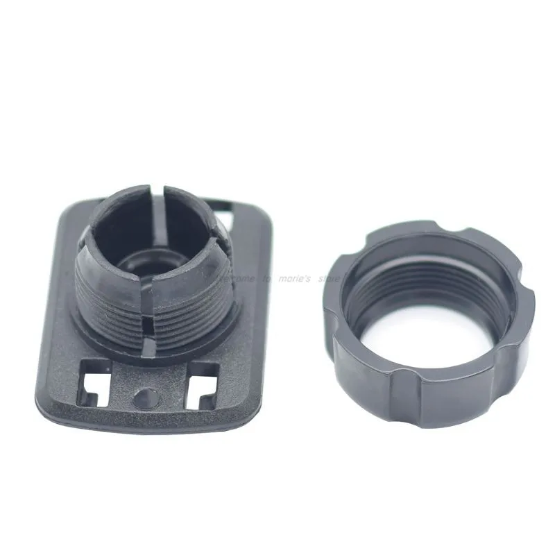 17mm Car Phone Holder Round Dead To 4 Buckle Adapter For Car Cellphone Holder Tablet Stand Cradle