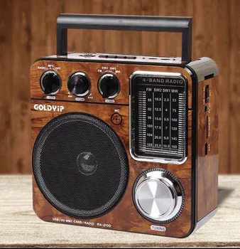

Retro portable FM supports wireless bluetooth speaker multifunction Speaker
