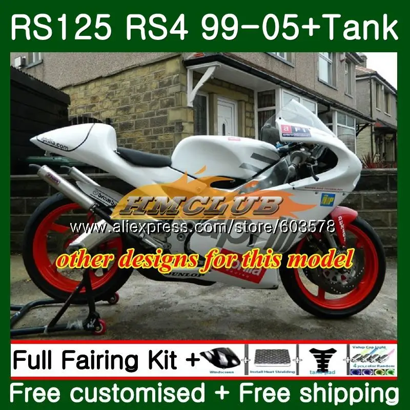 RS125R для Aprilia RS 125 RS125 99 01 02 03 04 05 Черный 44CL. 55 RS4 RS-125 RSV125 R 1999 2000 2001 2002 2003 2005 обтекатель