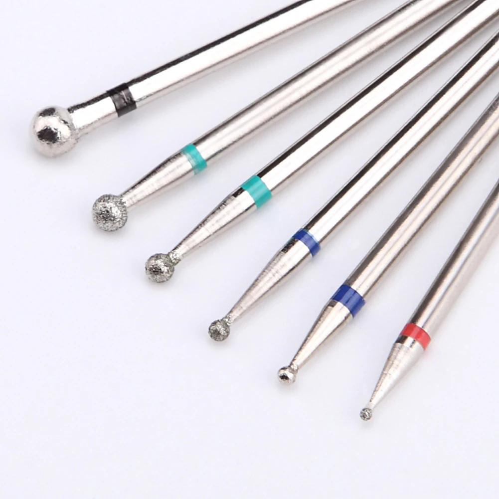 Алмазные сверла для ногтей, фрезы для кутикулы, фрезы для маникюра, пилки для ногтей, электрические фрезы, фрезы для педикюра