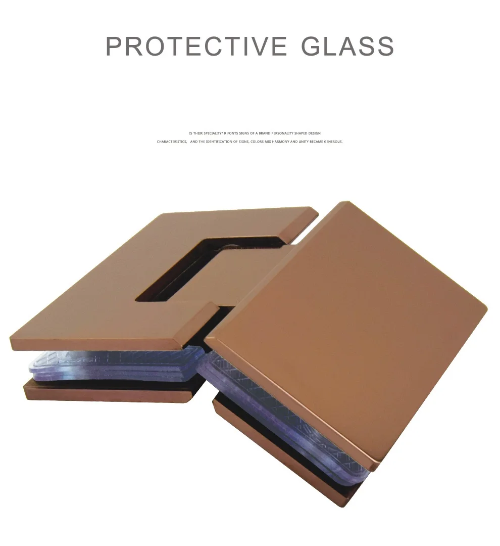 rosado, braçadeira de vidro, suporte para porta