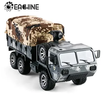 

Eachine EAT01 1/16 2.4G 6WD RC Car Proportional Control US Army Military Truck RTR Vehicle Model High Speed Professional RC Cars