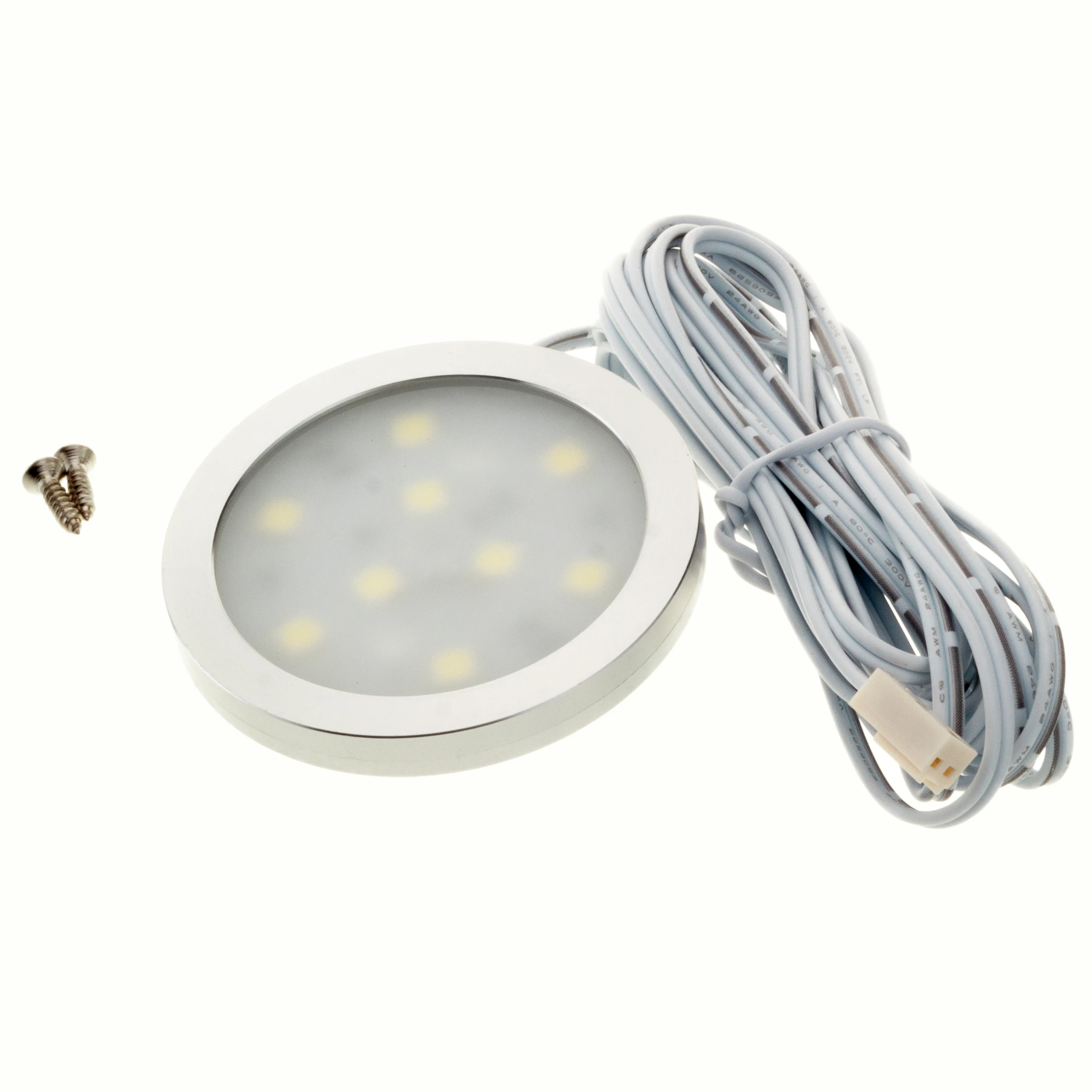 Colorful Round Led Kitchen Light 12vdc 9leds 5050smd Super Slim And