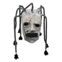 per feste di Halloween e travestimenti large Maschera Corey Taylor Maschera da DJ Slipknot Corey Taylor Djustable in lattice