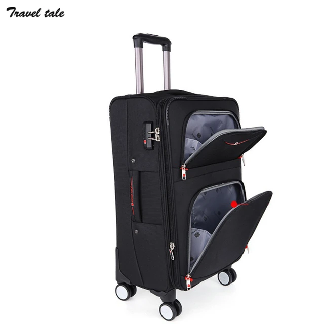 TRAVEL TALE 20Inch Women Spinner Leather Retro Trolley Bag 24 Travel Suitcase  Hand Luggage Set - AliExpress