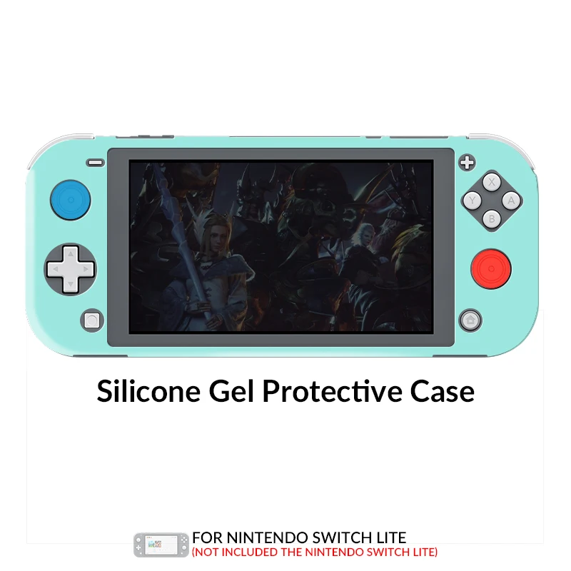 02 Силиконовый чехол с изображением лягушки для nintendo Switch Lite, защитный чехол для консоли nintendo Switch NS Lite - Цвет: 02