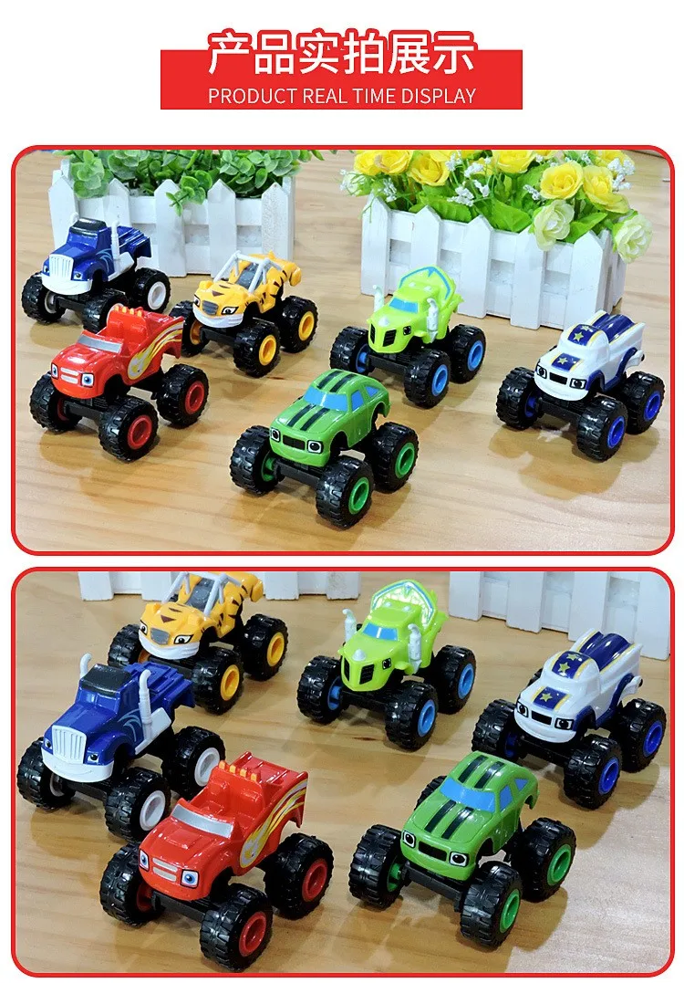 Blaze The Monster Machines Brinquedos De Carro De Corrida, Caminhão  Triturador Russo, Figura Veículos, 6 Estilos, 1Pc - AliExpress