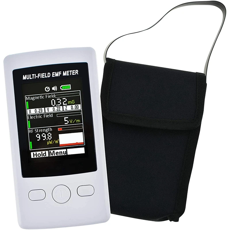 US $232.31 MultiField EMF Meter RF Gauss Meter 2000MG Electronetic Electric RF Field Strength Tester with Warning Indicator