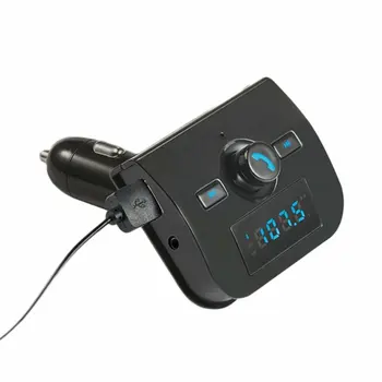 

XK-760 Car Mp3 Player Hands-Free Usb Ports Mobile Phone Charger Card Fm Transmitter Wireless Connection