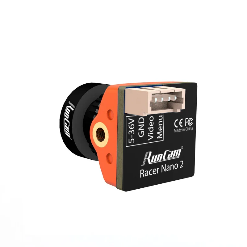 RunCam Racer Nano 2 CMOS 700TVL 1,8 мм/2,1 мм Супер WDR самая маленькая FPV камера 6 мс с низкой задержкой управление жестом OSD для радиоуправляемого дрона