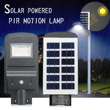 

LED Wall Lamp 20W Solar Powered Lamp Waterproof IP65 PIR Motion Sensor Outdoor Street Lights Solar Lamp for Garden Decoration