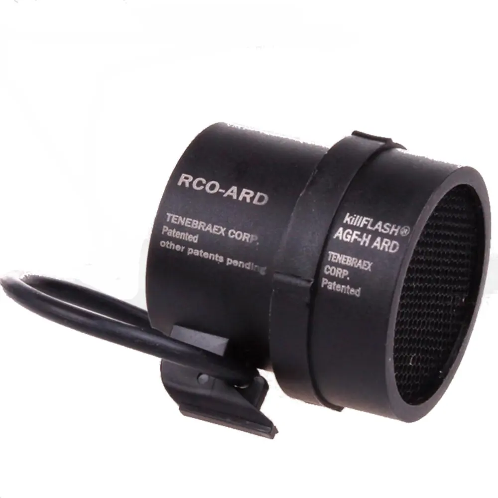 

Black Tan Color Aluminum KILLFLASH DEFENDER Protector Cover for Trijicon ACOG Series Tactical Scope Sight