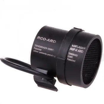 

Black Tan Color Aluminum KILLFLASH DEFENDER Protector Cover for Trijicon ACOG Series Tactical Scope Sight