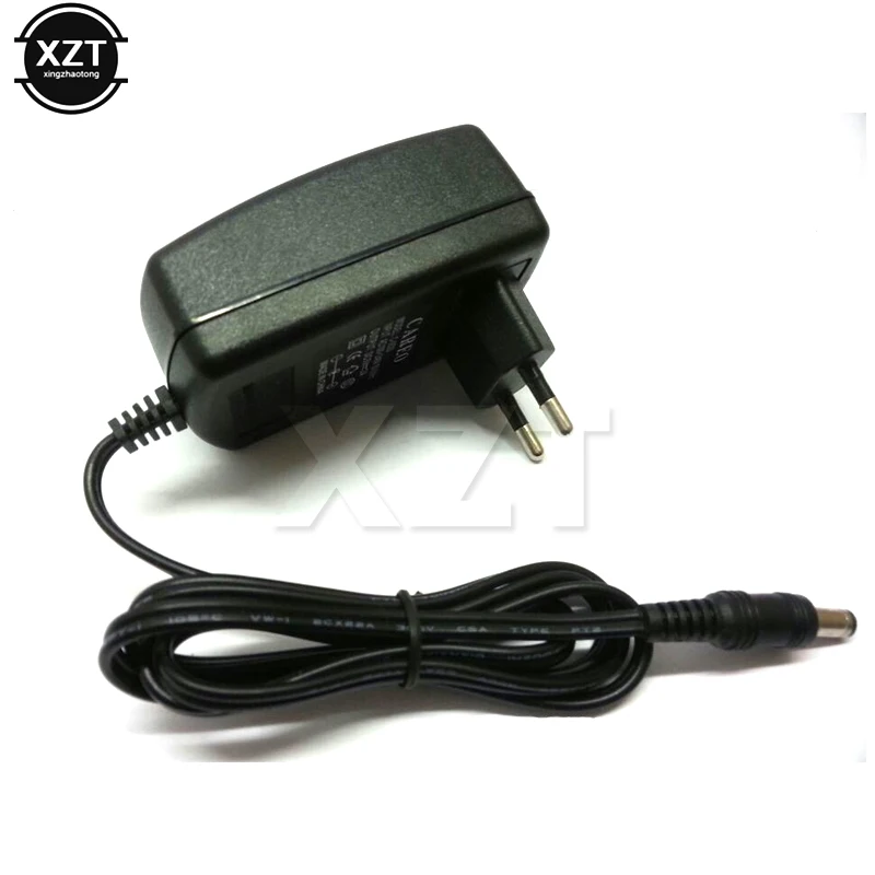 1 шт. 12V2A AC 100 V-240 адаптер конвертер DC 12V 2A 2000mA Питание ЕС и США Штекер 5,5 мм x 2,1-2,5 мм для Светодиодный CCTV - Цвет: Black-EU