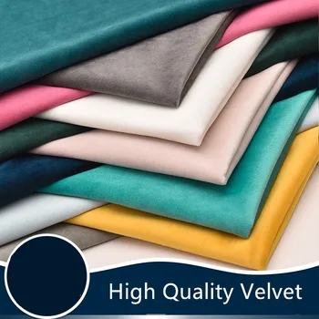 

146CM*50CM Flannel fabric Dutch velvet sofa cushion pillow curtain sofa diy cloth clothing Sewing Upholstery Furnishing fabric