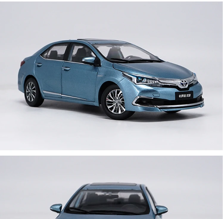 1:18 TOYOTA COROLLA литая под давлением Модель автомобиля игрушки Металлическая Модель автомобиля оригинальная коробка