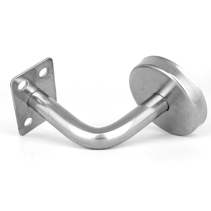 

5pcs stair Handrail Bracket Home Hardware Tool Parts Stainless Steel Wall Solid L Type Stairway Accessories