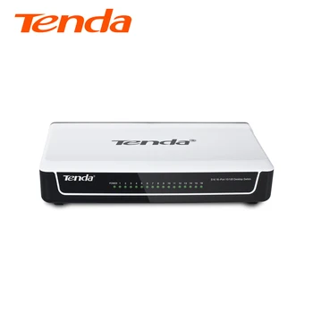 

Tenda S16 Мини-5-портовый настольный коммутатор / Сетевой коммутатор Fast Ethernet Сетевой концентратор