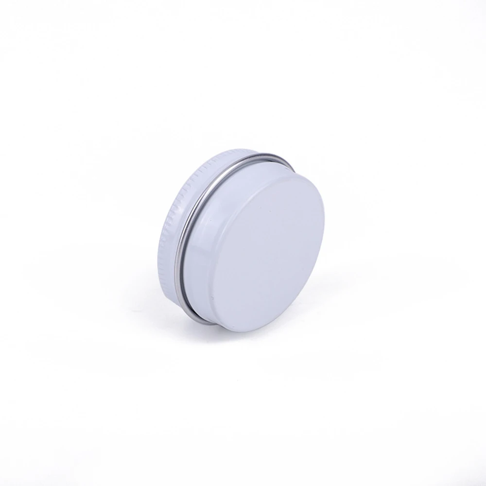 Metal Round Balm Tins 50Pcs/Lot 0.5Oz 1Oz 2Oz Empty Containers with Screw Lids for Salve Spices Candles