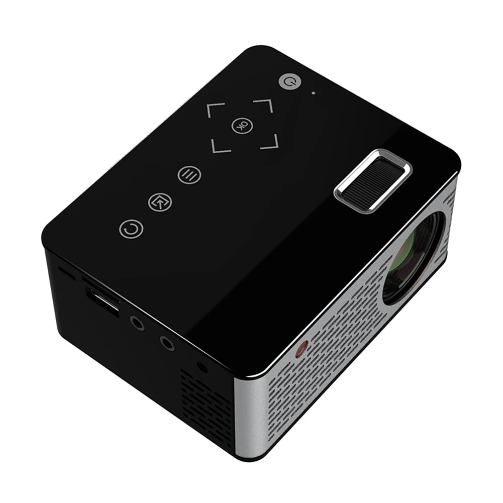 Портативный мини-проектор микро HD кинотеатр HDMI светодиодный USB видео проектор домашний кинотеатр WIF66