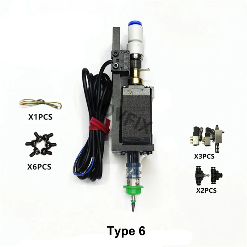 SMT HEAD Nema8 hollow shaft stepper for pick place head SMT DIY mountor 5mm special connector nozzle rotary joint 5