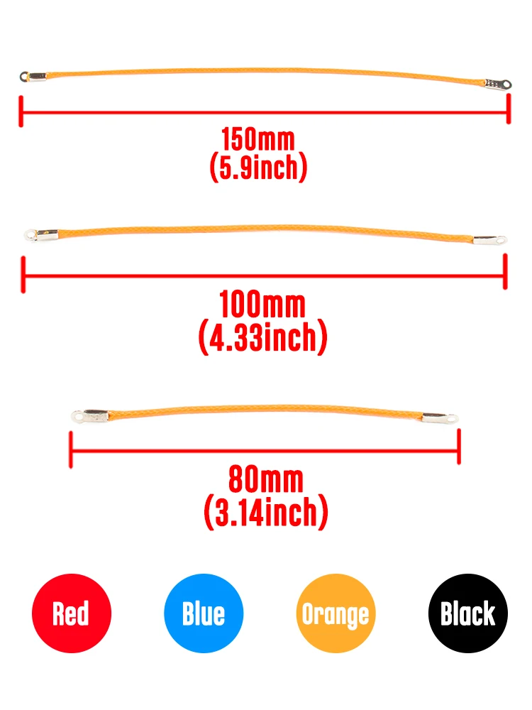 50Pcs 30Pcs RC Car Body Clips R Pins Rope for 1/10 1/8 Crawler Axial SCX10 Traxxas Tamiya RC4WD HSP HPI RC Model Car - Image 2