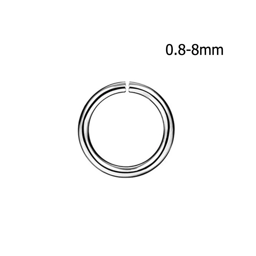 Сталь модные кольцевого валика кольца в форме подковы для бровей для языка, носа кольцо для пирсинга губная серьга серьги-гвоздики кольцо из нержавеющей стали, козелка ювелирные изделия - Окраска металла: Style 8