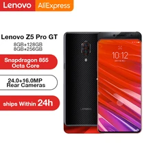 Глобальный Встроенная память lenovo Z5 Pro GT Snapdragon 855 смартфон 8 Гб Оперативная память 128 Гб 256 Встроенная память 6,39 ''-Экран отпечатков пальцев 24MP