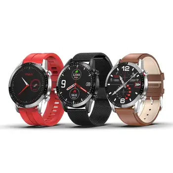 

L13 ECG Blood Oxygen Monitor Smart Watch bluetooth Wristband Call Weather Display Music Control Outdoor Sport Fitness SmartWatch