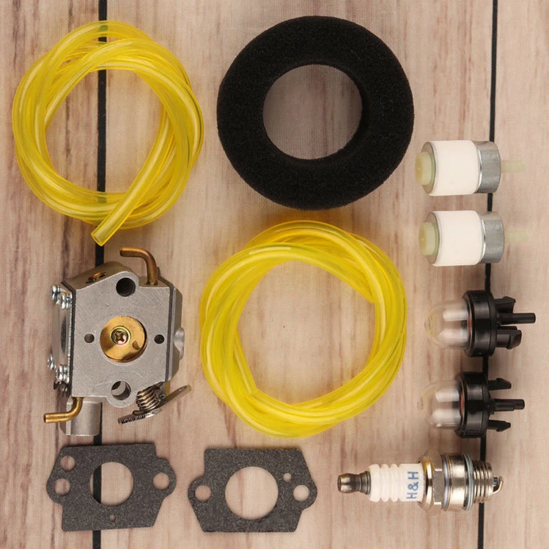 Carburetor Air Filter Kit For Ryobi 410R,280R,310BVR,700R 704R 720R Trimmer Sets