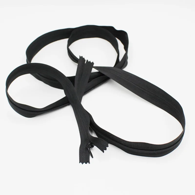 

3# 1pcs 2M（200cm） Invisible Zippers DIY Nylon Coil Zipper For Sewing Clothes Cushion Pillow Tailor Tool