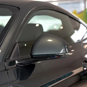

2pcs Side Mirror Trim Decal Rearview Sticker For Ford Mustang 2015-Up Decor