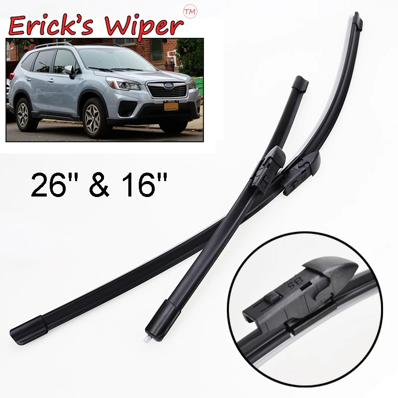 2019 Subaru Forester Rear Wiper Blade Size