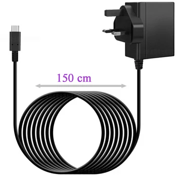 

10 pcs AC Adapter Power Supply Charger for Switch for NS Game Console UK Plug