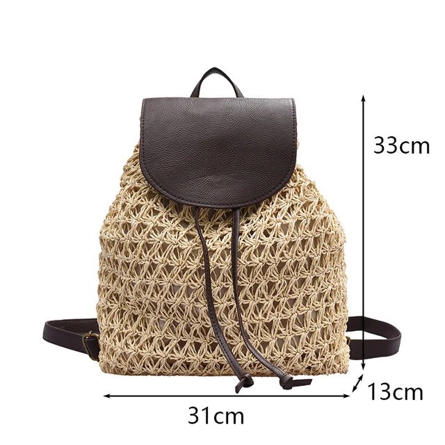 Purse Pattern Eiyye Boho Crochet Backpack For Women, Handmade