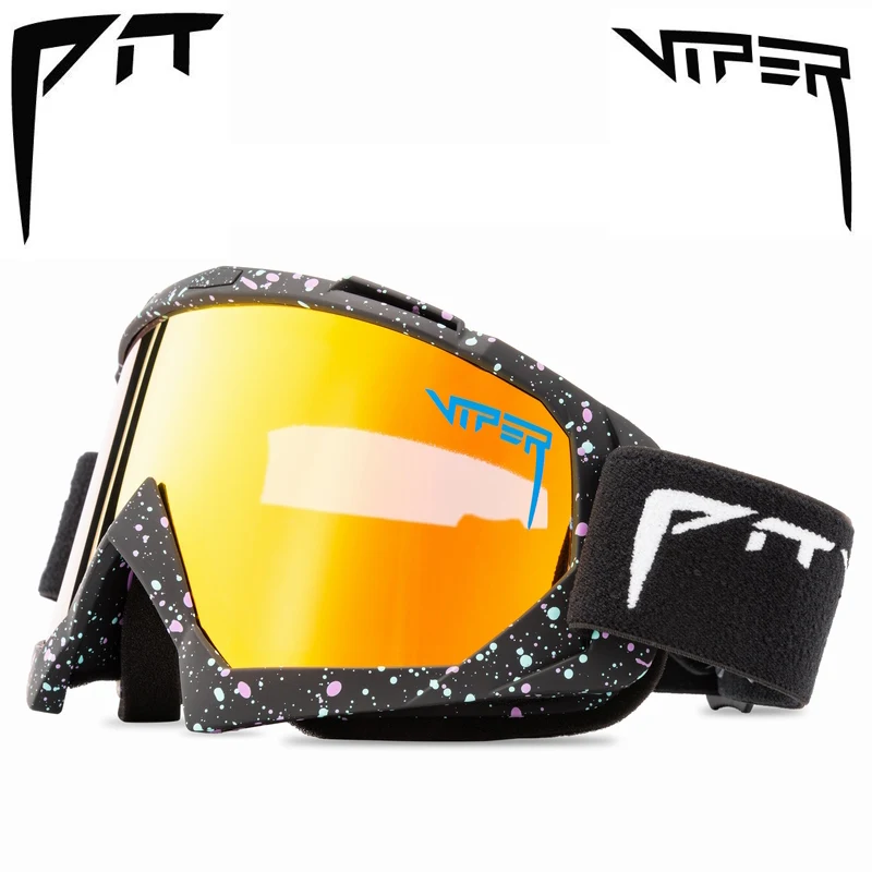 Pit Viper Brand New Double Layers Anti Fog Sci Goggles Men Women Snow Snowboard Eyewear Uv400