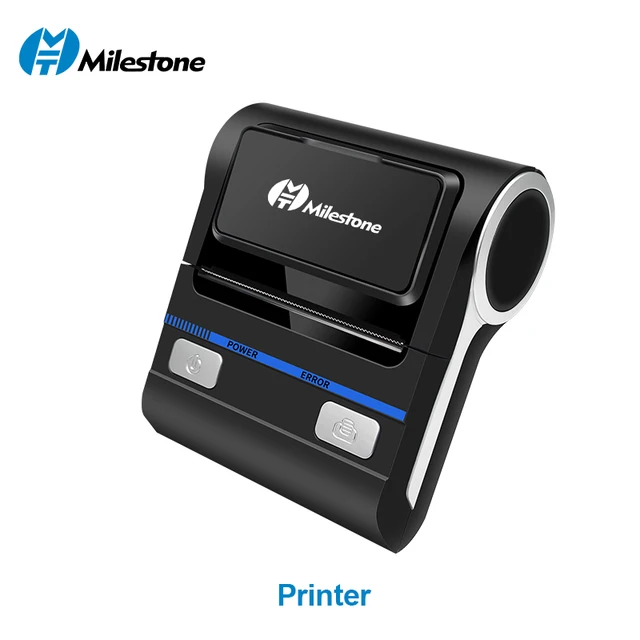 Milestone Impresora Termica Codigo De Barras 2021 New Printer принтер Portable Portátil  Mini Thermal Mi Machine USB Bluetooth PRINTER