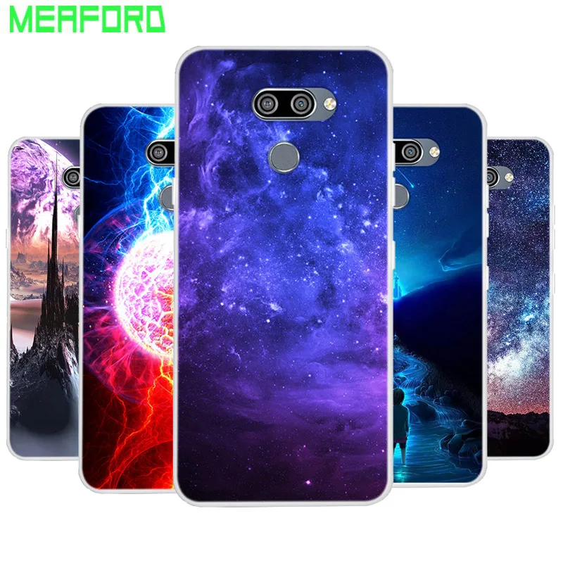 Силиконовый чехол для LG K40S K50S мягкий с художественным принтом K50 Q60 K20 2019 G8X G8 G7 G8S