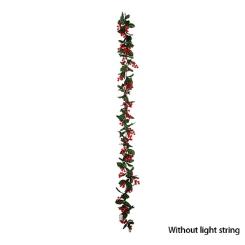 

Hanging decorative garland with lights string garland hanging Christmas tree simulation#